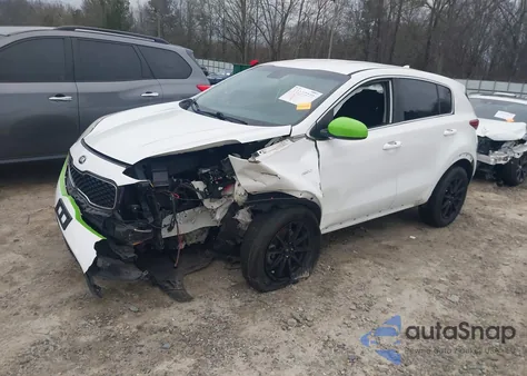 2018 Kia Sportage Lx из США, поврежденный, VIN KNDPMCAC6J7430573